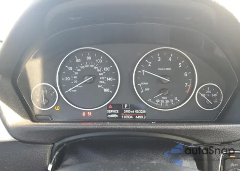 2016 BMW 320 I from USA, damaged, VIN WBA8E1G57GNU10560